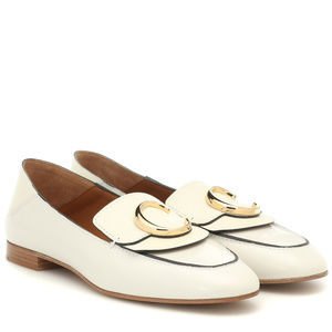 *SOLD*  "Story" C Loafer In Shiny Calfskin Flats